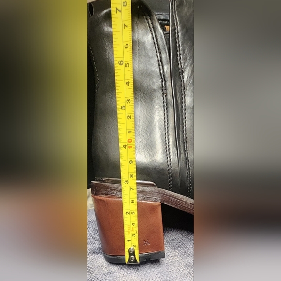 NEW NEVER WORN FRANCO SARTO HAND FINISHED LEATHER BOOTS 8.5 - Picture 8 of 16